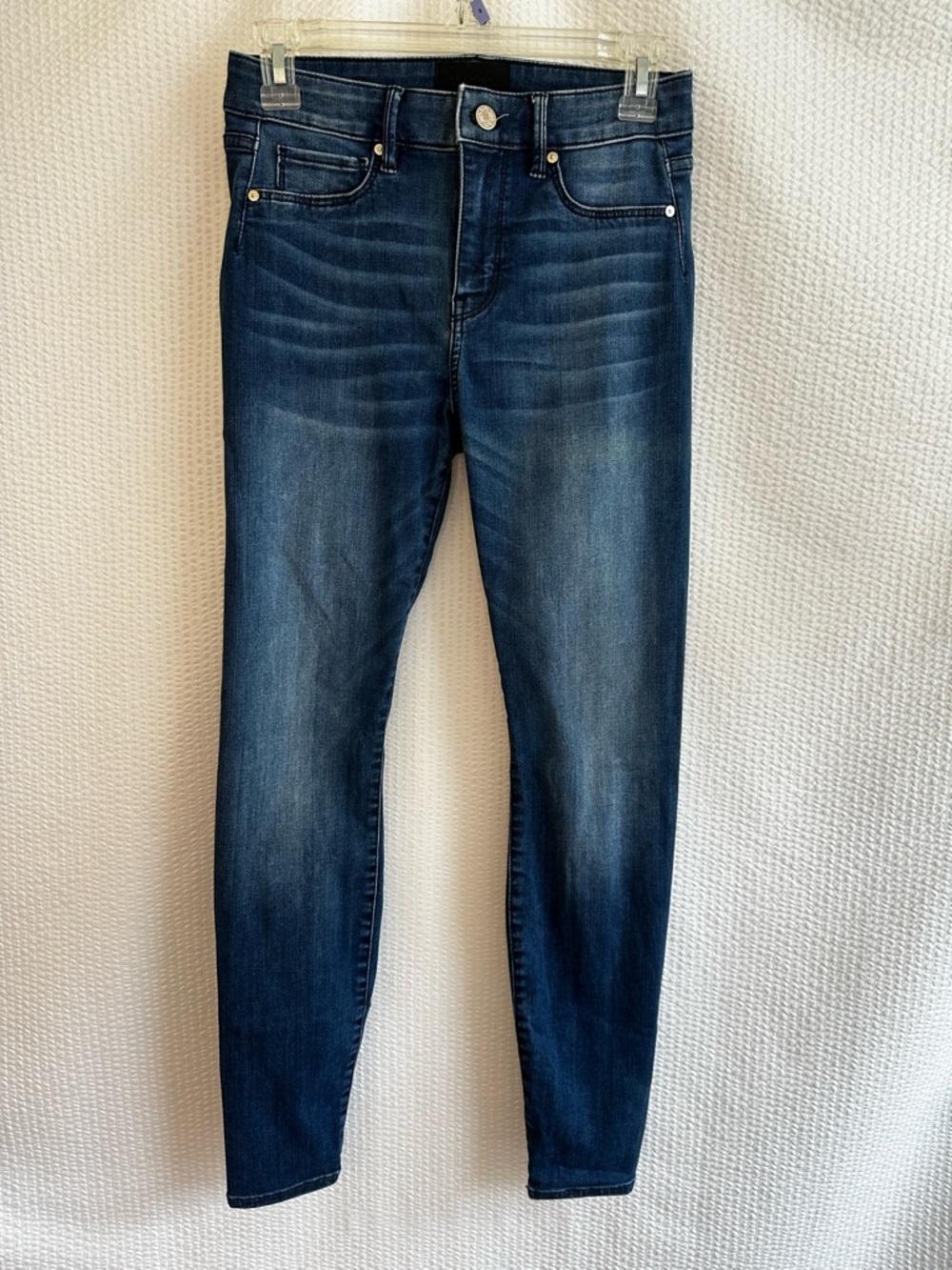 White House Black Market High Rise Denim Legging Jeans Blue Women’s XS Stretch